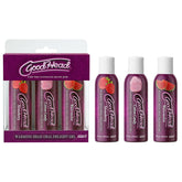 GoodHead's Sensual Pleasure Trio - Elevate Your Intimate Moments Water Based Lubes