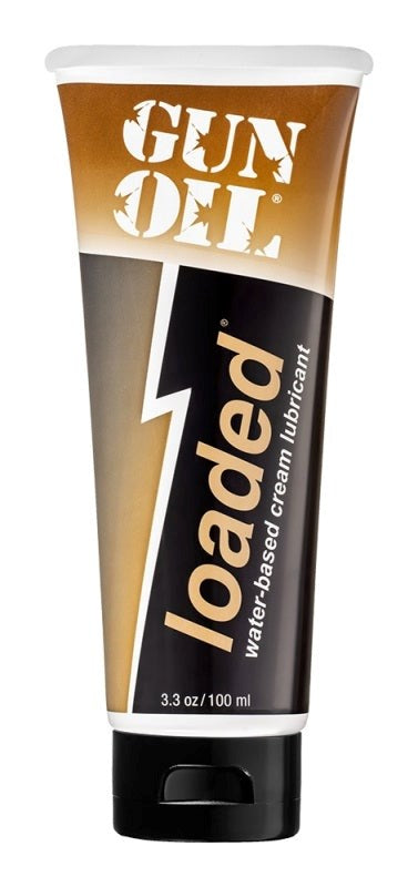 Gun Oil Loaded Water-Based Cream Lubricant - 100ml of Silky Smooth Pleasure Water Based Lubes