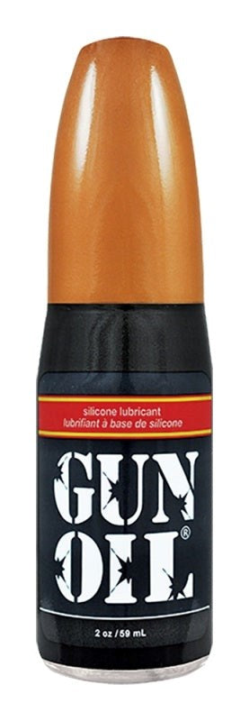 Gun Oil Silicone Lubricant - Hypoallergenic, Water-Resistant, Vitamin E and Aloe Vera Enriched Silicone Based Lubes