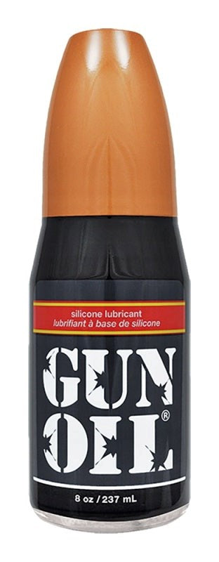 Gun Oil Silicone Lubricant - Hypoallergenic, Water-Resistant, Vitamin E and Aloe Vera Enriched Silicone Based Lubes