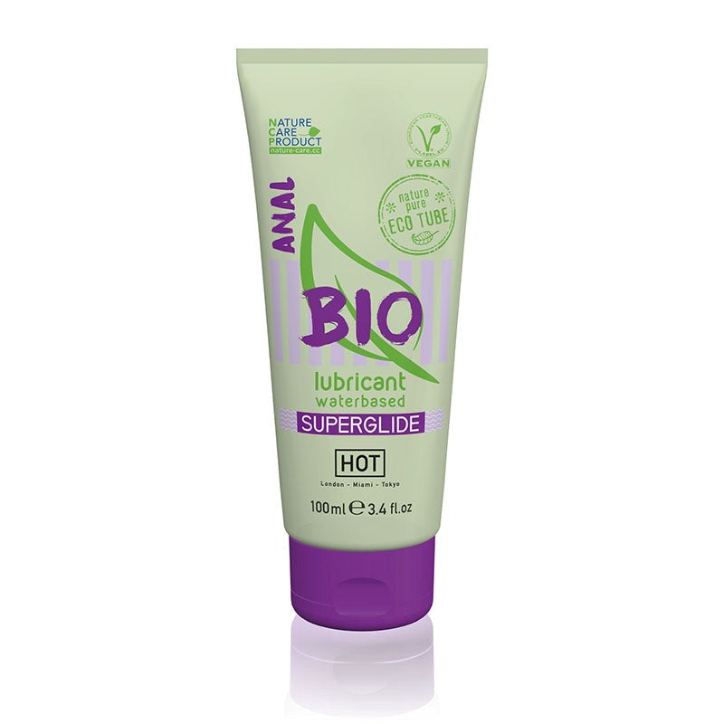 HOT BIO Superglide Anal Lube - 100 ml Water Based Lubes