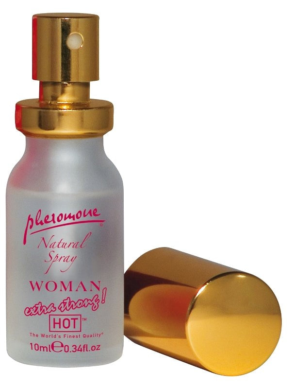 Hot Pheromones Woman Natural Spray Extra Strong 10ml Delay and Excite Sprays
