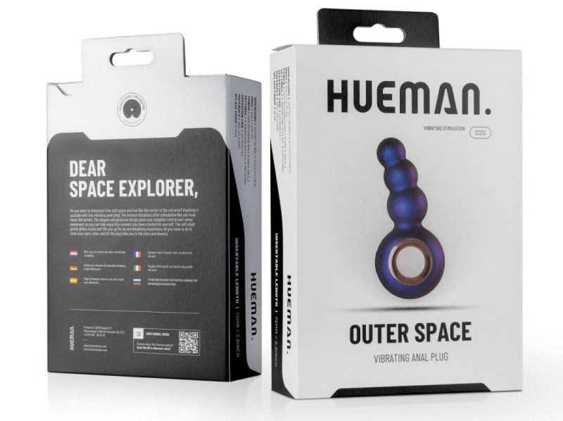 Hueman Outer Space Vibrating Anal Plug Anal Vibrators