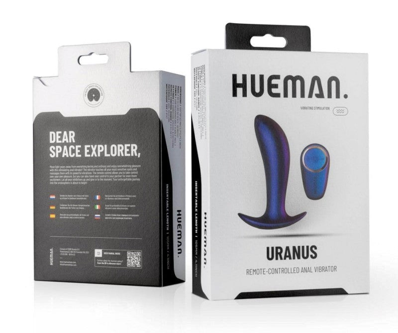 Hueman Uranus Remote Controlled Anal Vibrator Butt Plugs