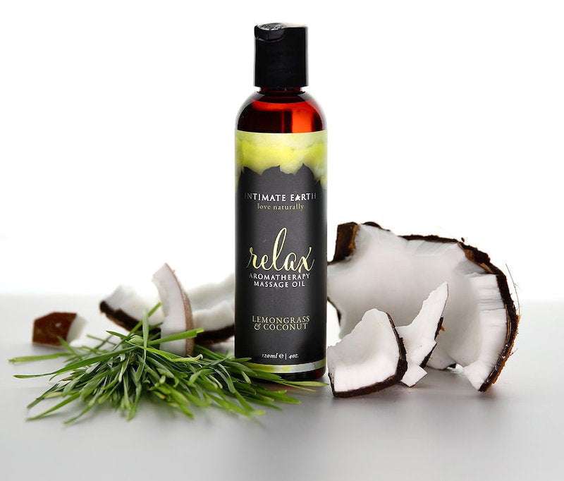 Intimate Earth Aromatherapy Massage Oil 120ml Massage Oils and Lubricants
