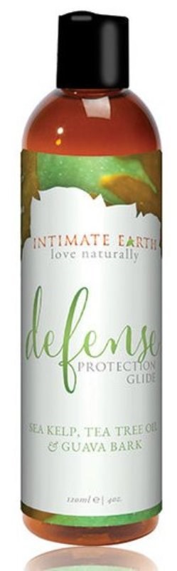 Intimate Earth Defense Protection Glide 120ml Water Based Lubes