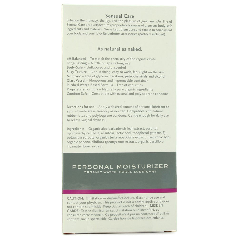 Jimmyjane Sensual Care Personal Moisturizer Liquid Water Based Lubes