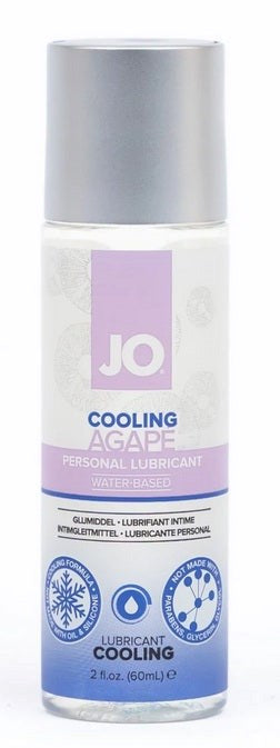 Jo Agape Lubricant Cooling 2 Oz / 60 Ml Water Based Lubes
