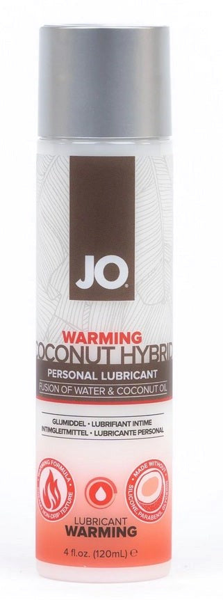 Jo Coconut Hybrid Lubricant 4 Oz / 120 Ml Warming Lubricants and Lotions