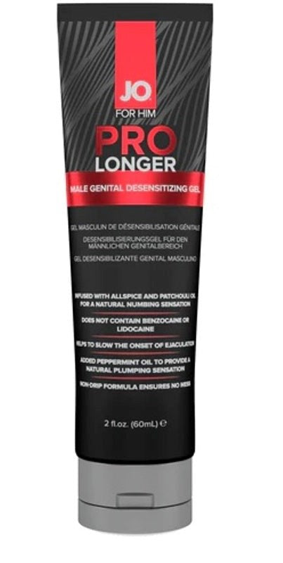 JO Enhancement Prolonger Gel 60ml Water Based Lubes