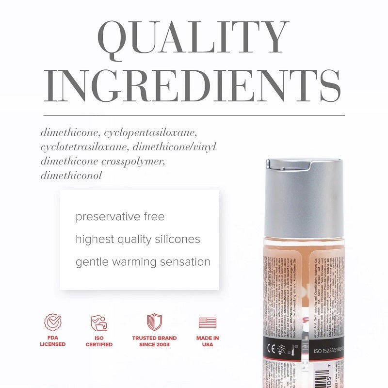 JO Warming Premium Anal Silicone Lubricant Silicone Based Lubes