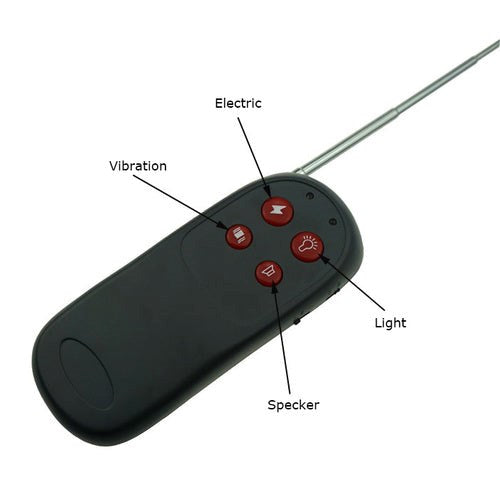 BDStyle Electro Puppy Trainer - Shock Collar for Thrilling Cock Training Cock Rings