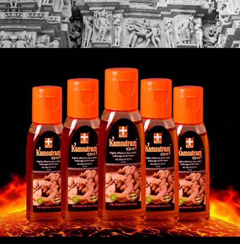 Kamsutram - Natural Aphrodisiac Oil for Stronger Erections Default Title Massage Oils and Lubricants