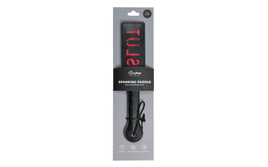 Fetish Collection Fetish Play Slut Paddle Black Paddles And Slappers