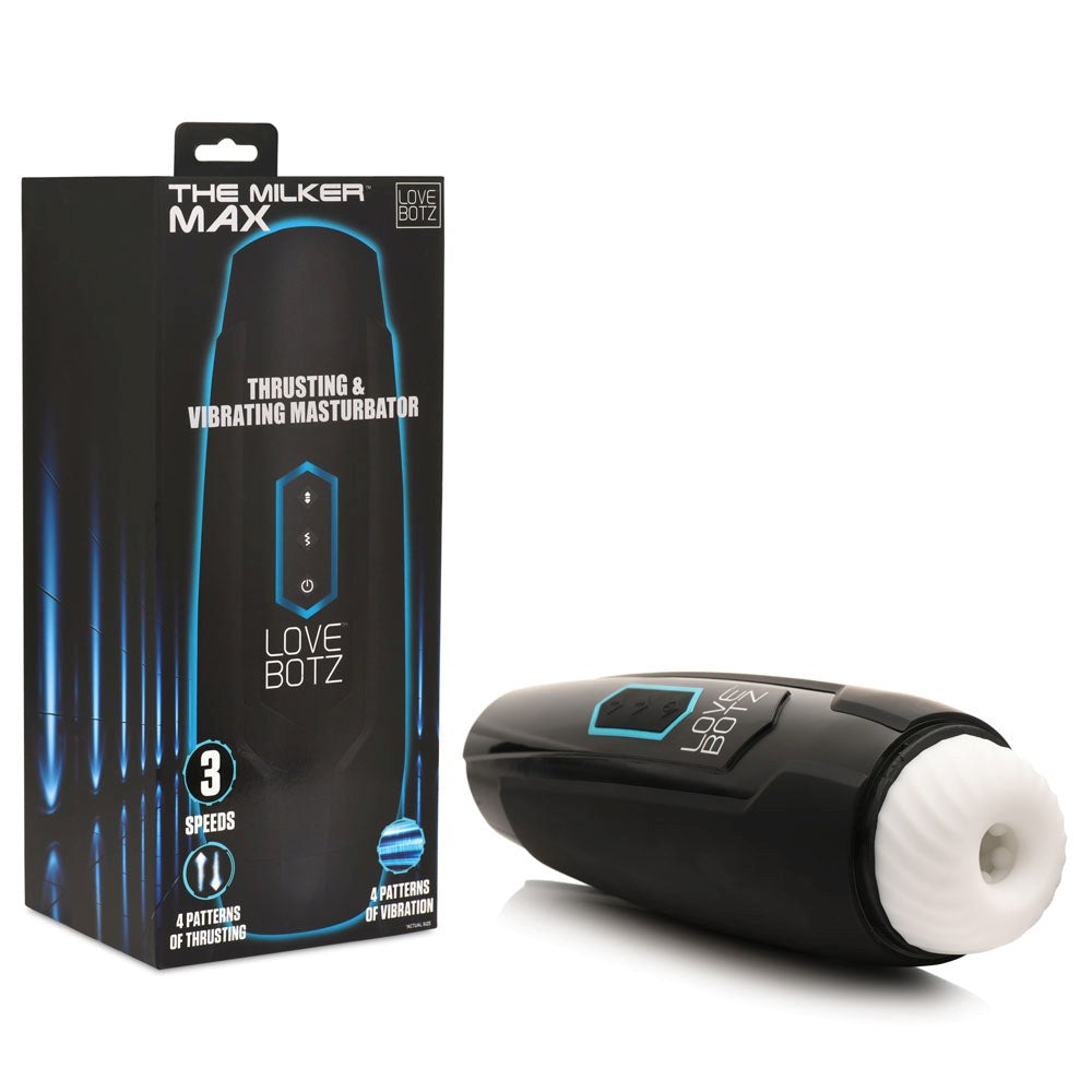 Powerful Pleasure with LoveBotz The Milker Max Masturbators and Strokers