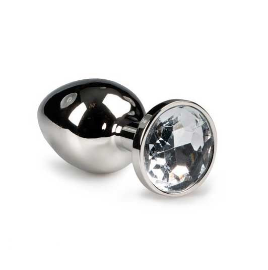 Lucent Jewel Accented Anal Plug Butt Plugs