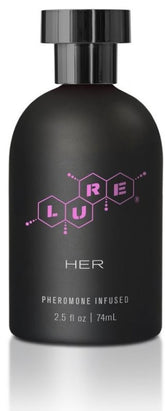 Lure Black Label for Her Pheromone Infused Personal Scent Delay and Excite Sprays