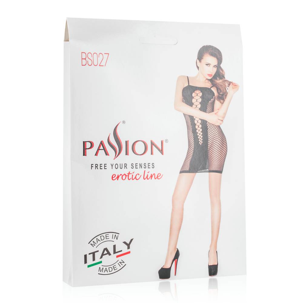 Passion Lingerie Translucent Sexy Dress With Open Sides One Size Skirts And Club Wear