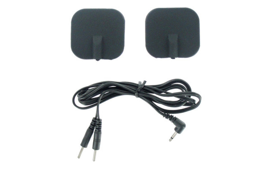 Zeus Deluxe Black Electro Pads 2 Pack Electro Sex