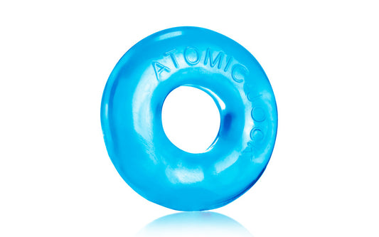OxBalls Donut 2 Mens Stretchy Cock Ring Large Ice Blue - Stretchy Cock Rings