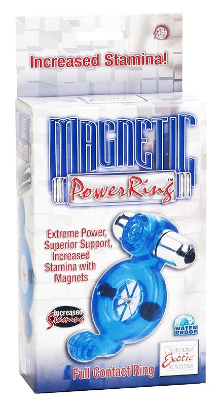 CalExotics Magnetic Power Full Contact Cock Ring - Cock Rings