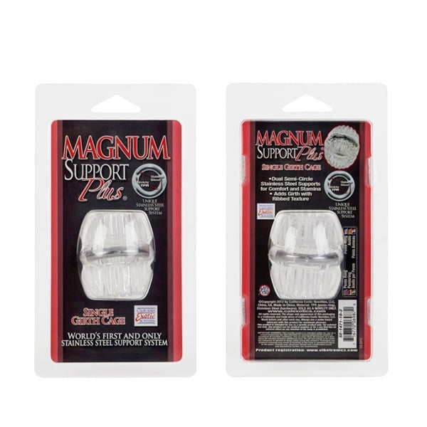 CalExotics Magnum Single Girth Mens Cock Cage Cock Rings