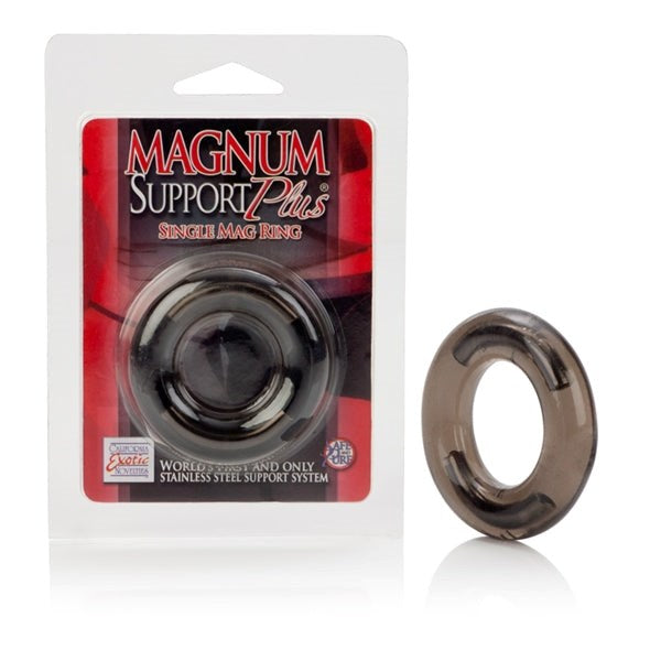 CalExotics Magnum Support Plus Single Stretchy Cock Ring Cock Rings
