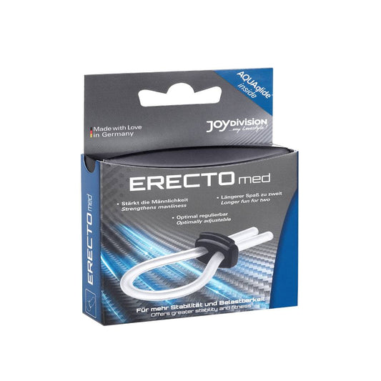 JoyDivision ERECTOmed Adjustable Silicone Cock Ring - Cock Rings