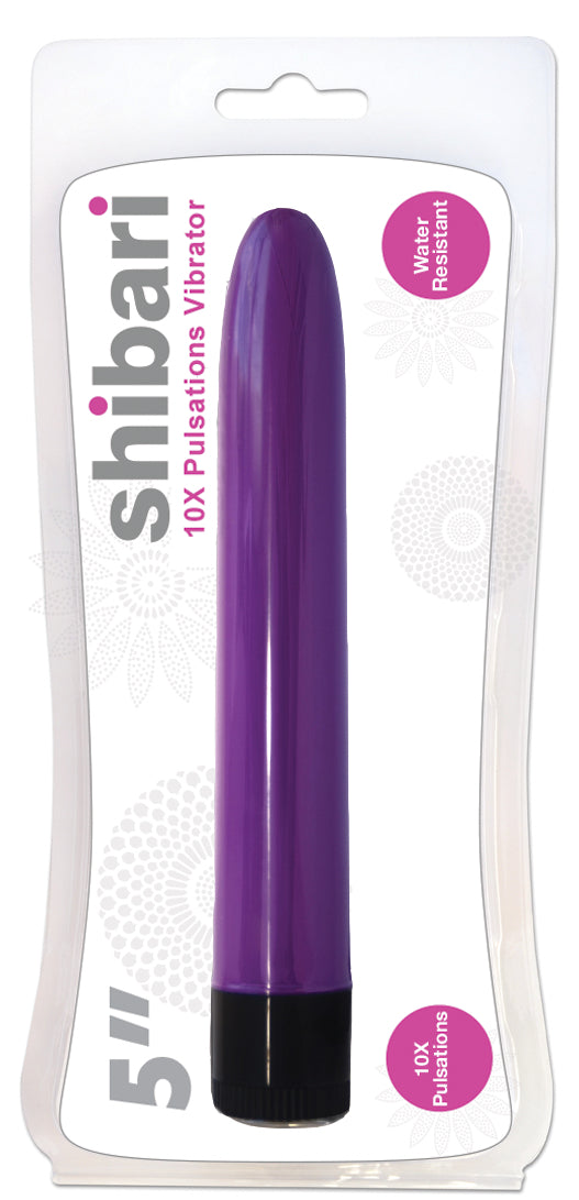 Shibari 10X Pulsations Bullet Vibrator 5 Inches - Bullet Vibrators
