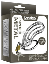 Metal Chastity Bird Cock Cage Male Chastity