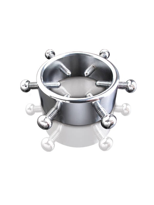 Pipedream Metal Worx Adjustable Mens Cock Clamp Ball and Cock Toys