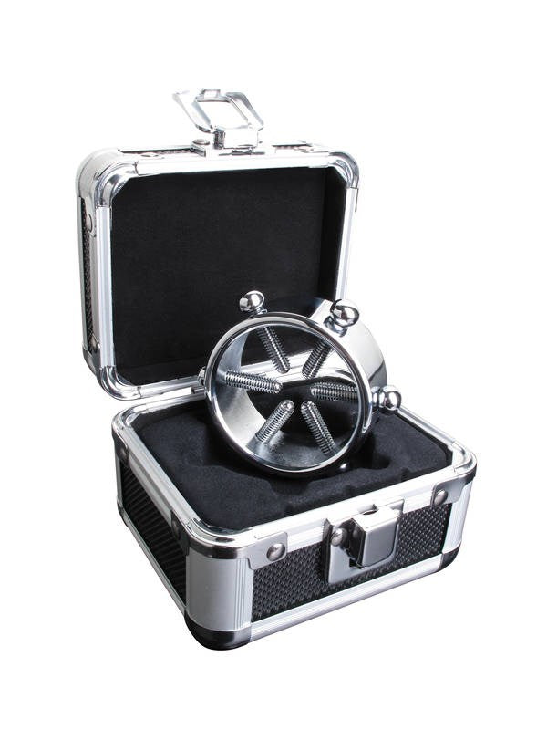 Pipedream Metal Worx Adjustable Mens Cock Clamp Ball and Cock Toys