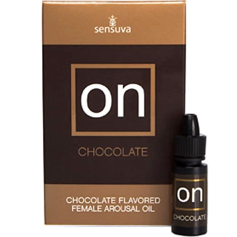 On Chocolate Natural Arousal Gel Delay and Excite Sprays