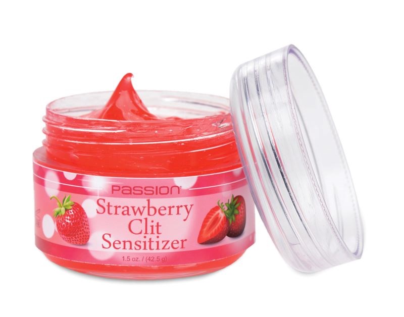Passion Strawberry Clit Sensitiser - 42 grams Massage Oils and Lubricants