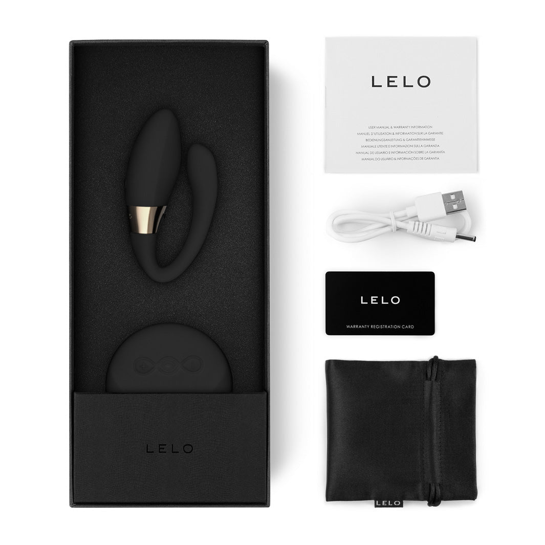 Lelo Tiani Duo Remote Controlled Couples Vibrator Clit Ticklers and Pulsators