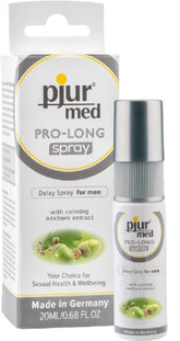 Pjur Med Pro-Long Spray 20ml Delay and Excite Sprays