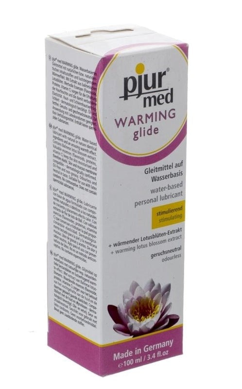 Pjur Med WARMING Glide Water Based Lubes