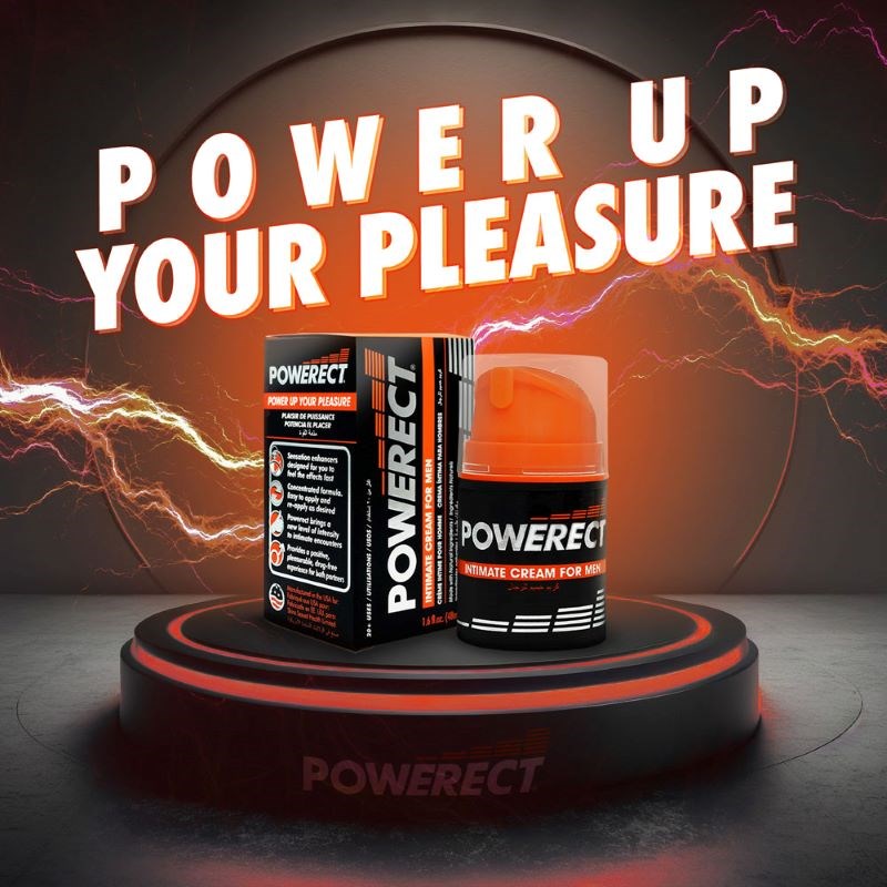 Powerect Intimate Pleasure Cream - Boost Confidence, Enhance Sensuality Delay and Excite Sprays