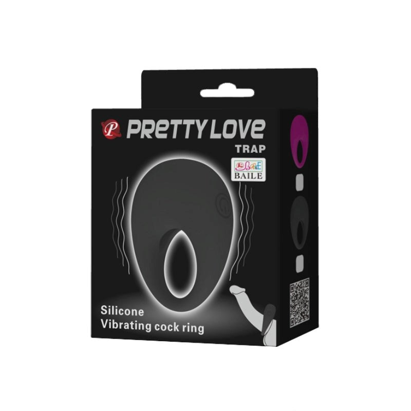 Pretty Love Trap Cock Ring Vibrating Cock Rings