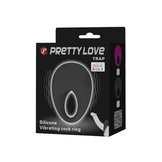 Pretty Love Trap Cock Ring - Vibrating Cock Rings