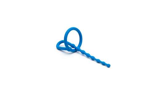 Sport Fucker Dipstick Silicone Penis Plug Blue - Penis Plugs