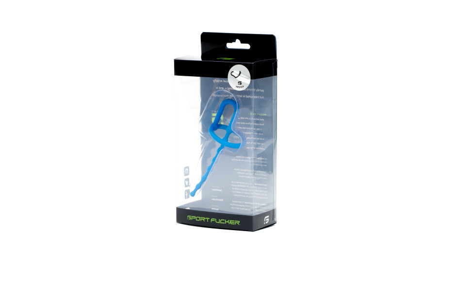 Sport Fucker Dipstick Silicone Penis Plug Blue Penis Plugs