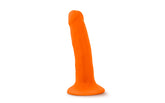 Neo Dual Density Realistic Cock 6 Inch Neon Orange Realistic Dildos