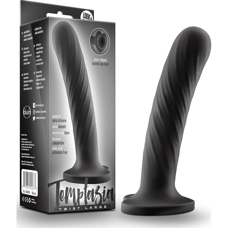 Temptasia Twist Large Suction Cup Dildo Realistic Dildos