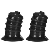 Hunkyjunk ELONG Wide Base TPR Nipsucker Nipple and Clit Clamps