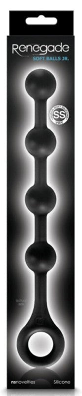 Renegade Soft Balls JR Black Butt Plugs