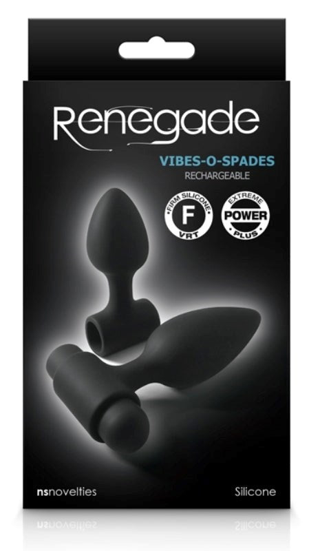 Renegade Dual-Size Anal Pleasure Kit - Silicone Plugs and Rechargeable Vibrator Butt Plugs