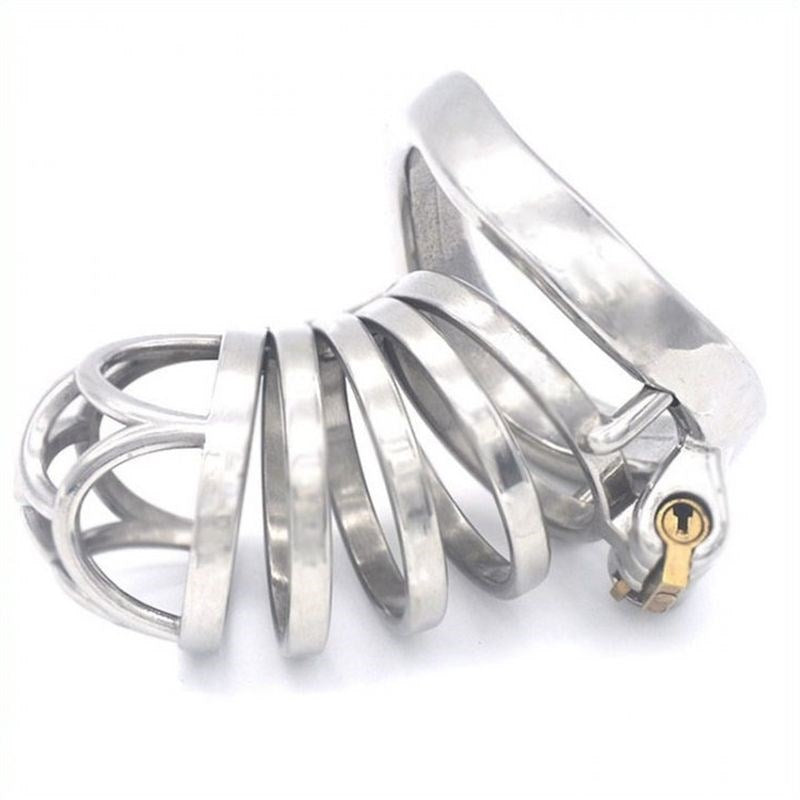 Rhombic Bend Male Chastity Cock Cage Male Chastity