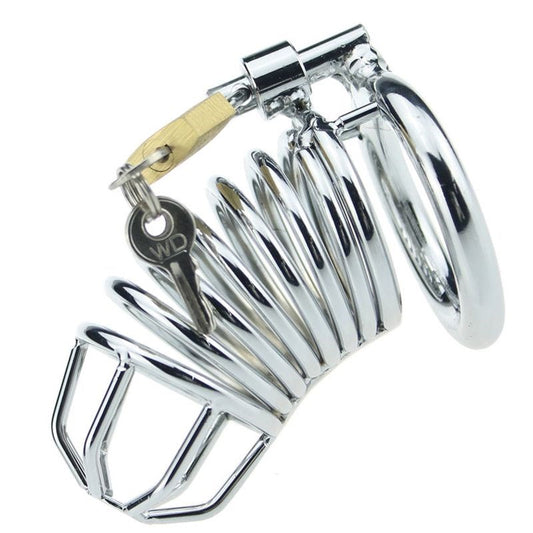 Ridem Tiger Silver Male Chastity Device - Male Chastity