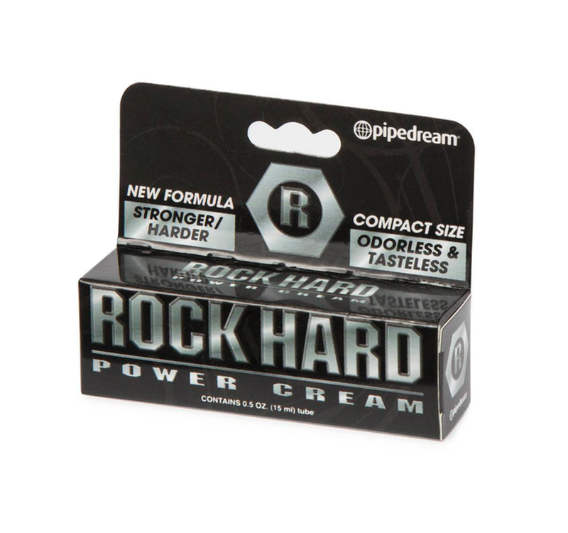 Pipedream Rock Hard Erection Enhancer Power Cream 15ml Delay and Excite Sprays